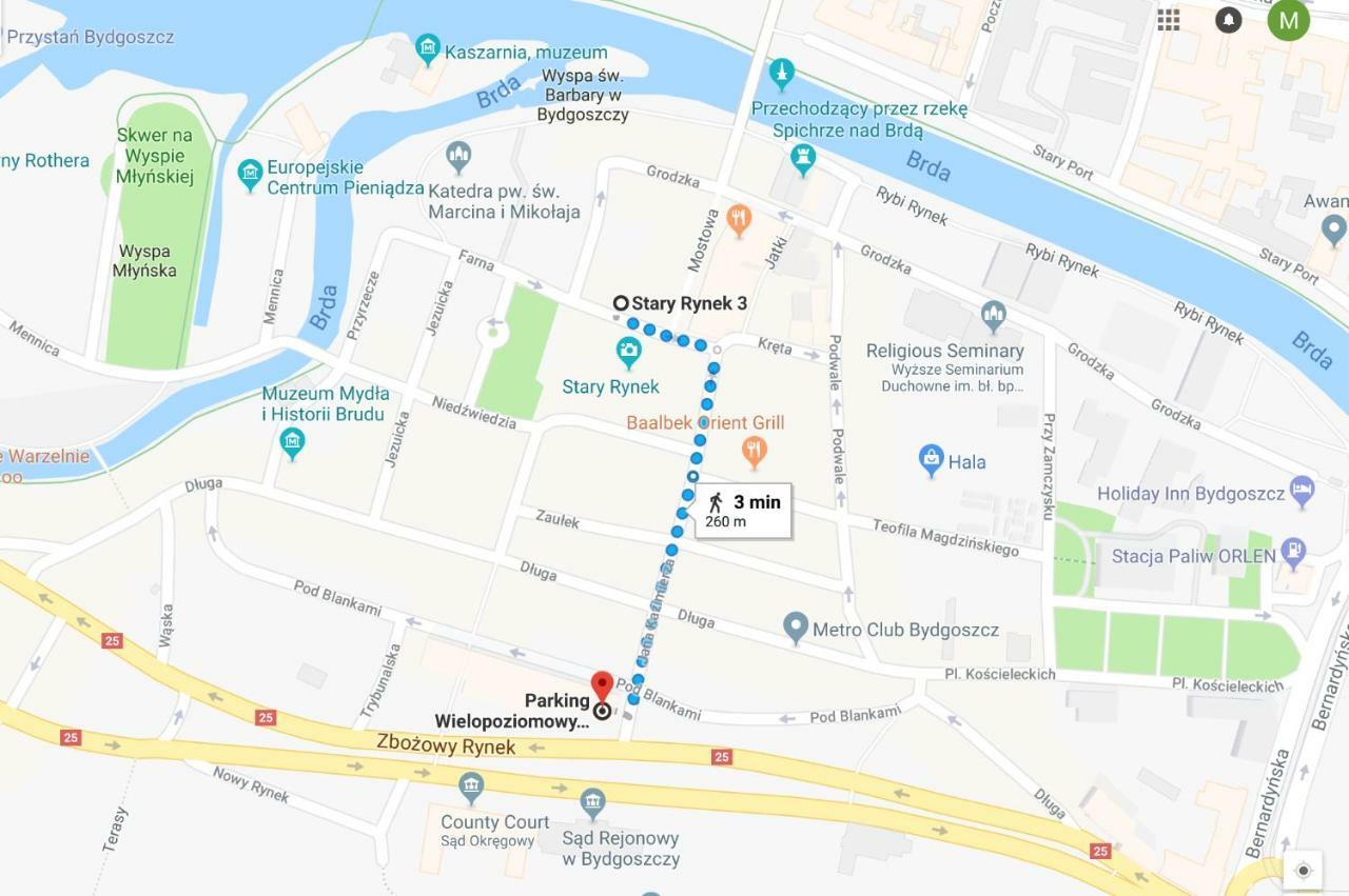 Apartamenty Stary Rynek Bydgoszcz Eksteriør billede